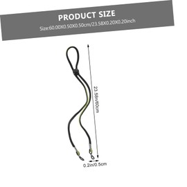 Gadpiparty 5Pcs Adjustable Lost Glasses Lanyard Durable Skid Straps for Sunglasses and Eyewear Portable Glasses Hanging Rope for Sports and Daily Use