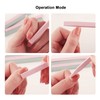Acycoin2A 5PCS Pumice Stone Nail Art File Nail Cuticle Pusher