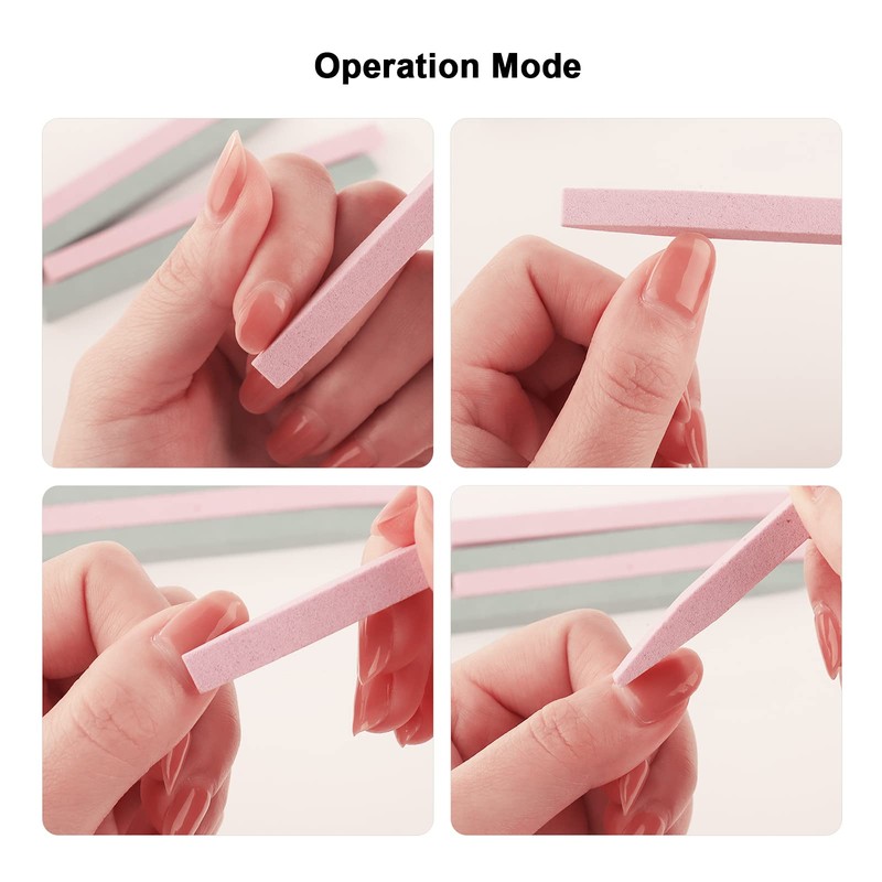Acycoin2A 5PCS Pumice Stone Nail Art File Nail Cuticle Pusher
