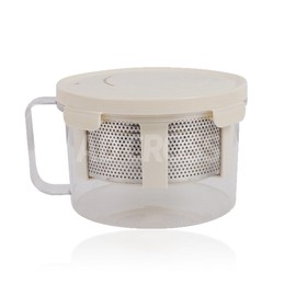 Kingsten Magic Jalsuni Stainless Steel Net Large Capacity Vegetables Vegetables Food Water All-Purpose Dehydrator Whey Separator Jjalsuni, Original SET / 킹스텐 요술짤순이 스테인리스 스텐망 대용량 야채 나물 음식 물 만능 탈수기 유청 분리기 짤순이, 본품 SET