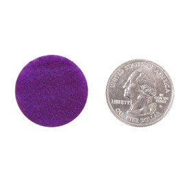 Playfully Ever After Purple Craft Felt Circles (1 Inch - 100pc)