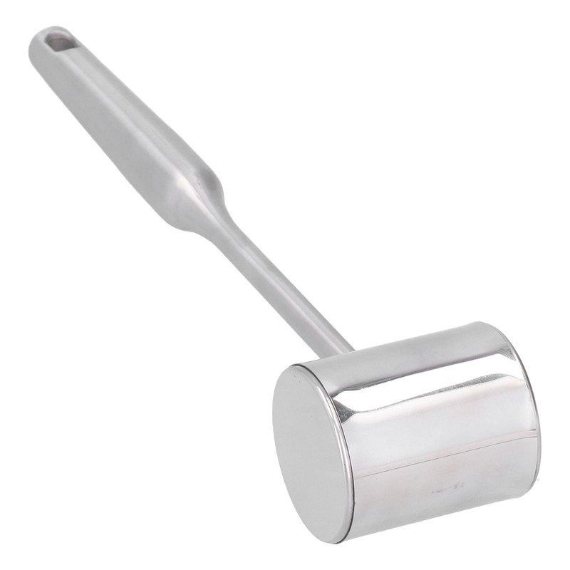 Meat Mallet Tenderizer Stainless Steel Hand Held Manual Anti Rust