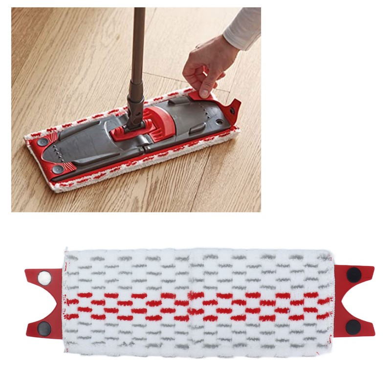 2Pcs Mopping Pad High Strength Mop Cloth Replacement Accessories Fit