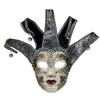 MASQARAE LADY ORNATE JESTER MASK - BS