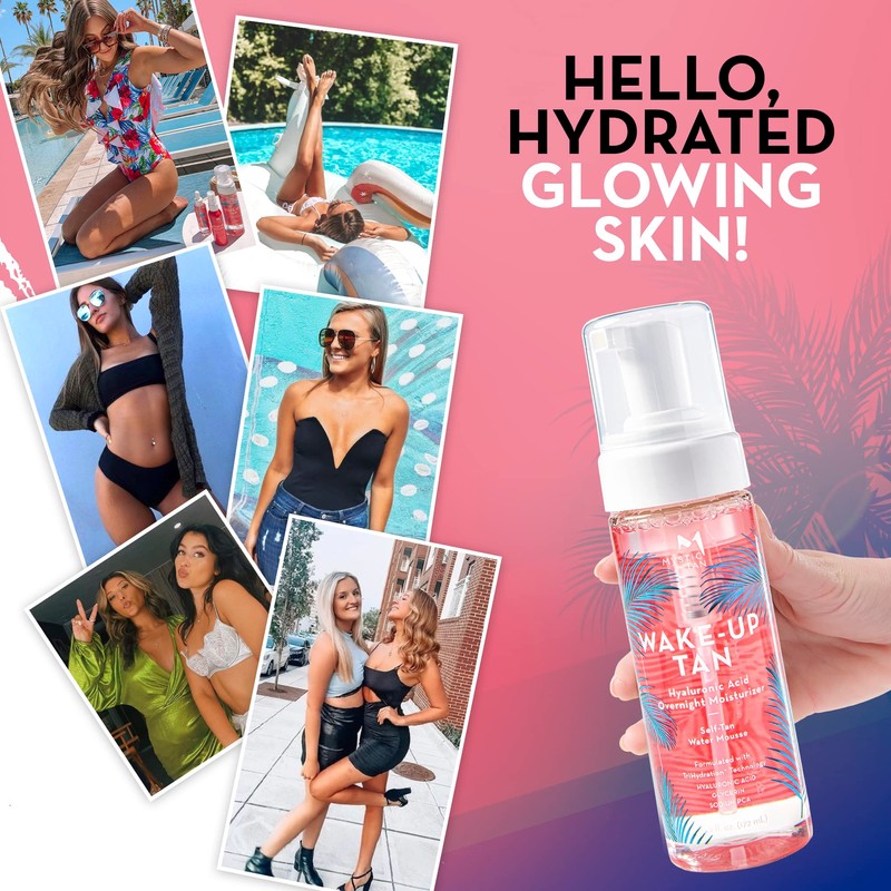 Mystic Tan Wake-Up Tan Hyaluronic Acid Overnight Moisturizer – Self-Tan