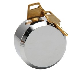 Identical key rekeyable shackle trailer hidden lock, concealed solid steel bagyong 73mm heavy duty round padlock van replacement door lock