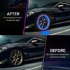 6 piezas de luz para válvula de neumático de coche,