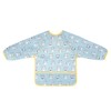 Badabulle Long Sleeve Bib Blue