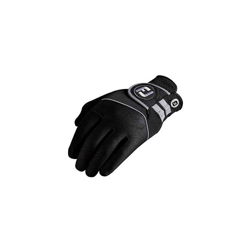 Footjoy Raingrip Handschuhe (Paar) Damen-Schwarz-ML-LHRH