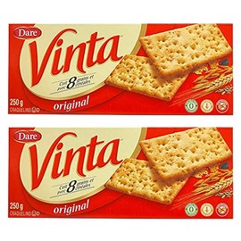 Dare Cracker Vinta Original Crackers, Dare, 250g/9oz, 2-Pack {Imported from Canada}