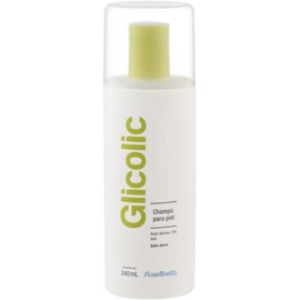 Glicolic Champú Corporal Dermolimpiador con Ácido Glicólico Exfoliación suave y Limpieza Profunda de la Piel Textura y suavidad Hombres y Mujeres Frasco con 240ml