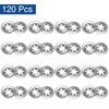 uxcell 120pcs Internal Tooth Lock Washers M3 x 9mm Push