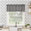 No. 918 Martine Microfiber Semi-Sheer Rod Pocket Kitchen Curtain Valance