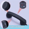 Auricular retro con adaptador, auricular de telfono retro de 3.5