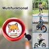 Children's Bicycle Bell with 1 Sticker in Different Patterns -