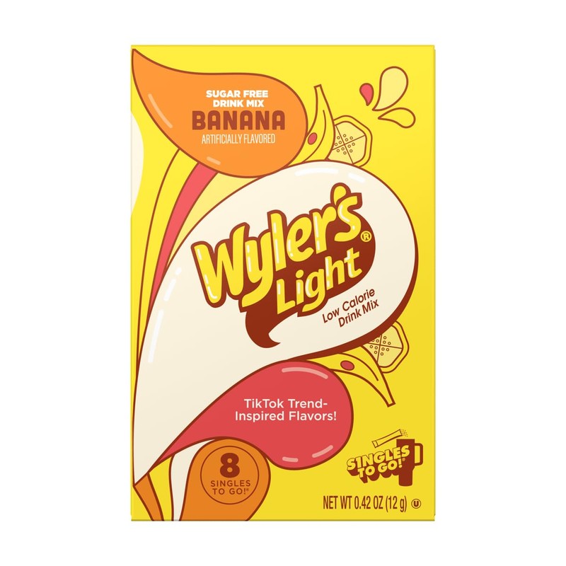 Wyler's Light Variety Pack - Pack of 6-2 Banana -
