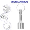 Ipetboom Gold and Silver Tester Keychain Magnetic Metal Inspector, Compact