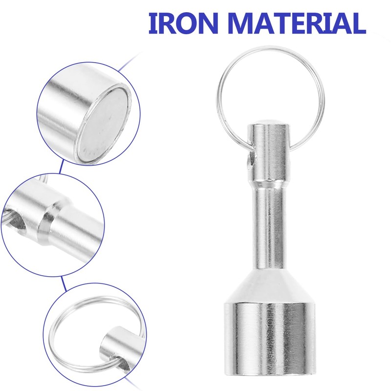 Ipetboom Gold and Silver Tester Keychain Magnetic Metal Inspector, Compact