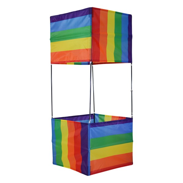 In the Breeze Box Kite, Rainbow Stripe, 3254