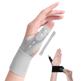 GOKEI Wrist Supporter, Thumb Supporter, Physical The Recommended, Tendon Sheath, Thin, Lightweight, Compression, Thumb Fixation, Wrist Support, Thumb Support, Thin, Finger Protector, Tendonitis