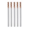 sourcing map 5pcs 3mm Dia 3mm Shank Square Nose End