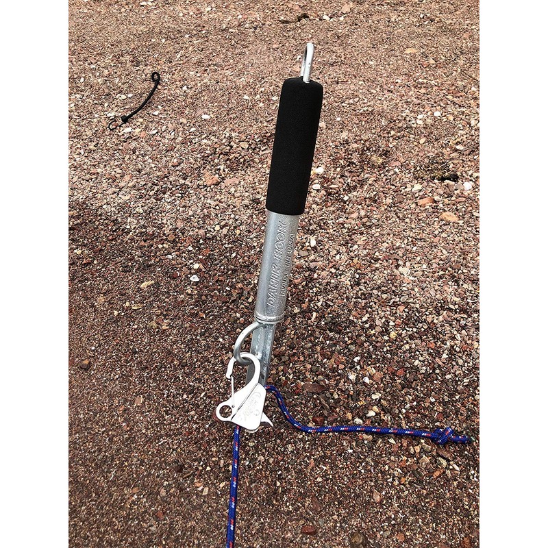 Danik Hook Stainless Steel Anchor Hook, Easy to Use, Knotless