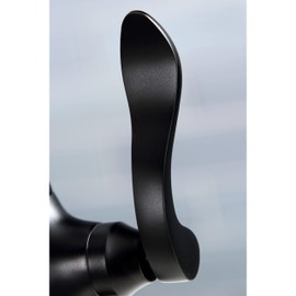 Kingston Brass KS3190NFL NuWave French Single Handle Water Filtration Faucet, Matte Black