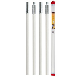 Dryer Cleaning Kit Extension Rods - Gardus R3203612 12' Extension Kit for Gardus RLE202 LintEater Rotary Dryer Vent Cleaner Kit, Dryer Vent Cleaning System Extends Up to 12’ with 4 Flexible 3' Rods