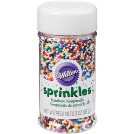 Wilton Rainbow Nonpareil Food Decorative, 3 oz, Multicolored