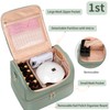 Nail Polish Organizer Case, Nail Supplies Storage Box Holds 45