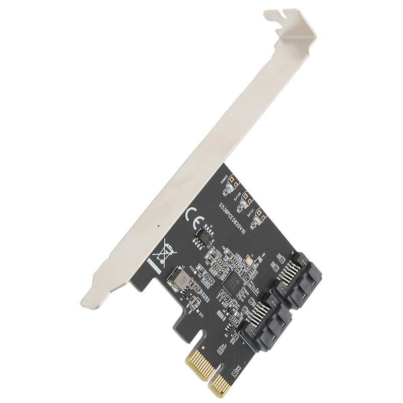 PCIE to SATA Expansion Card 6Gbps Stable Performance PCIE to