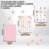 Baby Shower Bingo Games, Baby Bingo for Baby Shower, Blush