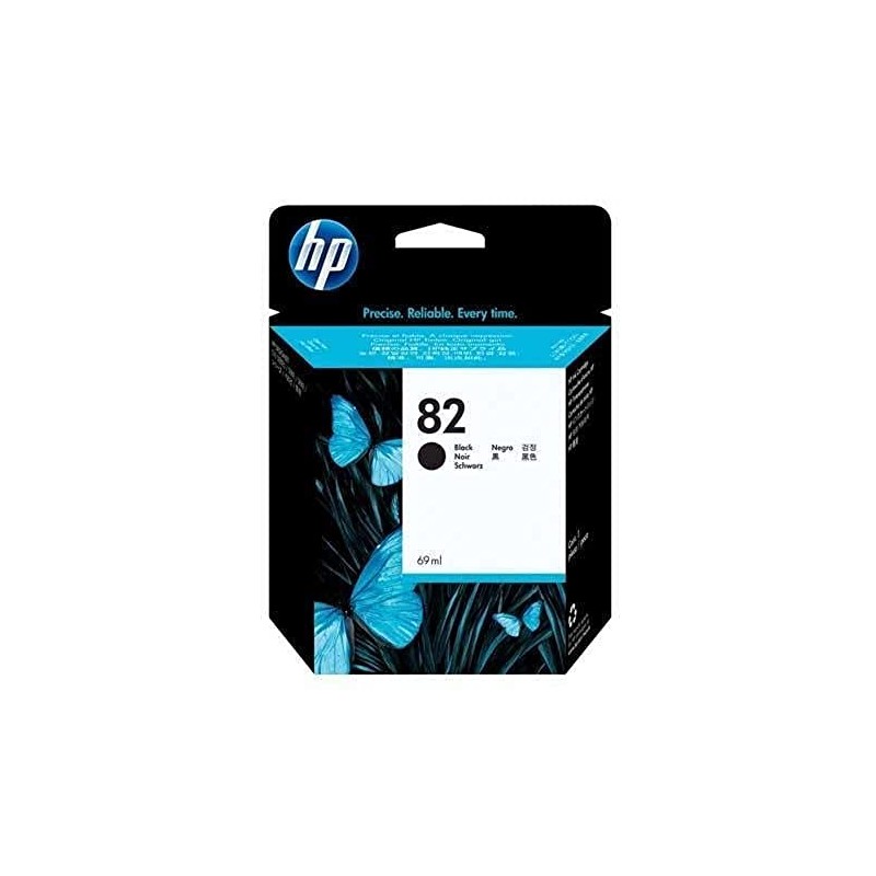 HP 82-69 ml - noir - originale - DesignJet -