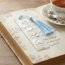 National Museum of Korea Goods Mother-of-pearl Bookmark Korean Traditional Transparent Bookmark I agree to third-party provision for delivery as a gift to foreigners / 국립중앙박물관 굿즈 자개책갈피 한국전통 투명 북마크 외국인 선물용 배송을 위한 제3자 제공에 동의합니다