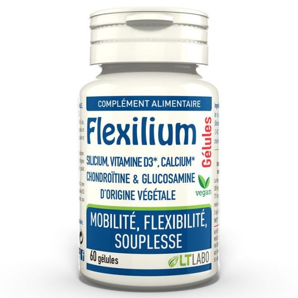 LT Labo Flexilium Silicium Capsules Mobilité Flexibilité Souplesse, 60 capsules