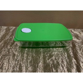 Tupperware New Tupperware Rock N Serve Rectangle Microwaveable Container 1.5L Bright Green