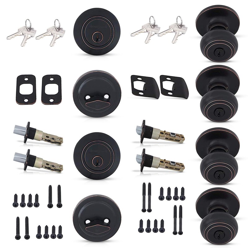 Honeywell Safes & Door Locks - 2 Pack Entry Door