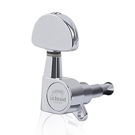 Zcloud Goods Guitar Tuning Pegs GTPChrom 3+3 Chrome Finish