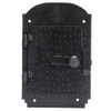 Hand-Forged Iron Speakeasy Black Power Coated Door Grill – Black