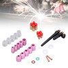 TIG Welding Torch Accessories Glass Cups Gas Lens Chuck Alumina