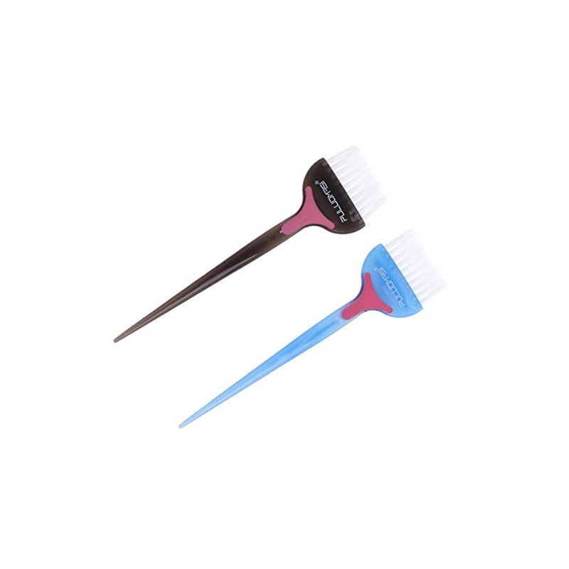 Minkissy - Cepillo de color para cabello (2 unidades)