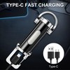 MC-ELIN 3 Pack Keychain Flashlights, EDC Mini Flashlight Rechargeable, COB