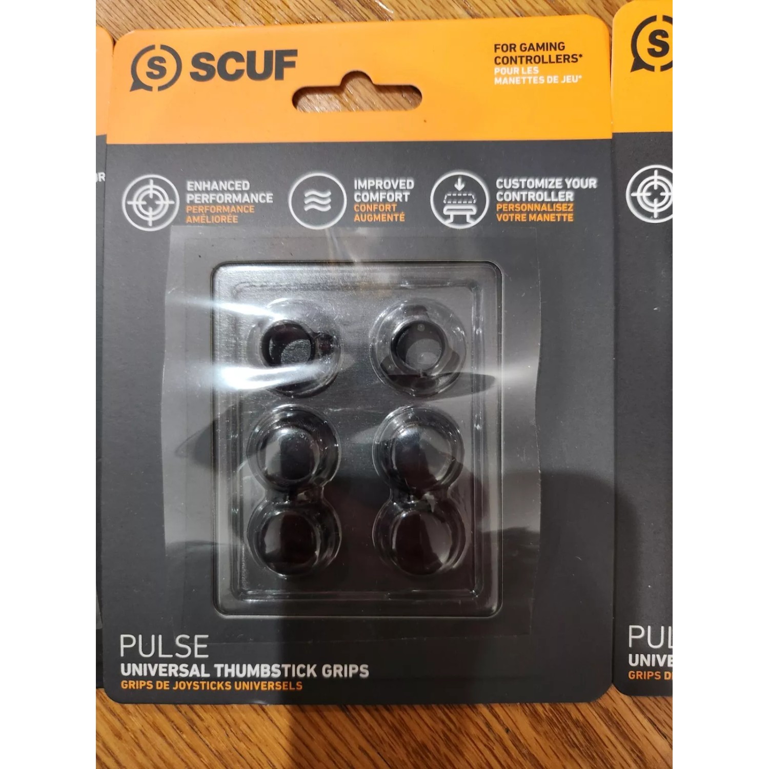 SCUF Universal Pulse Thumbstick Grips For Controller , BLACK - ibspot.com