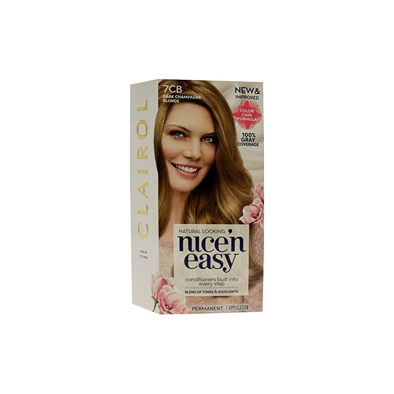 Clairol Nice 'n Easy Permanent Hair Color 7CB Dark Champagne