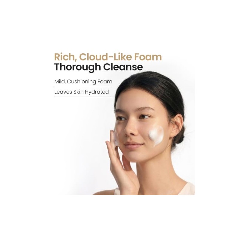 SKIN FOOD Rice Daily Brightening Cleansing Foam 5.07 fl. oz.