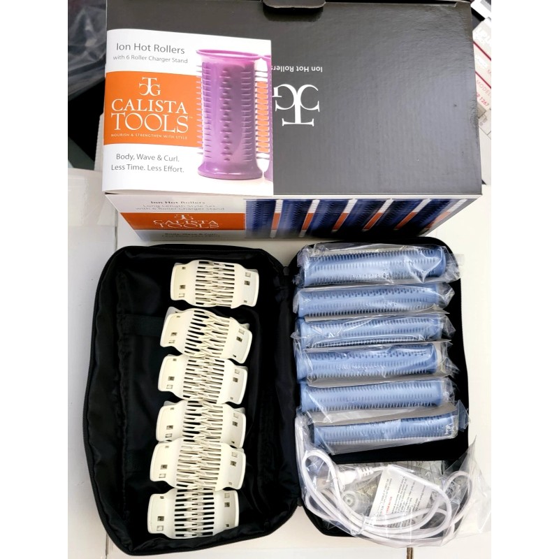 CALISTA TOOLS ION HOT ROLLERS Long Length Style Set with