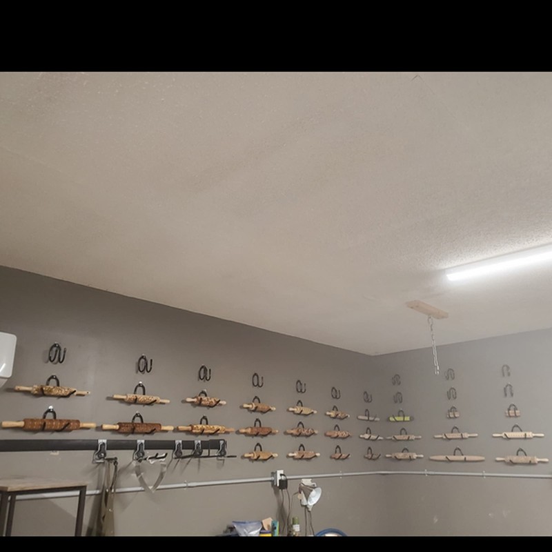 YYST Rolling Pin Holder Rolling Pin Display Rack Rolling Pin