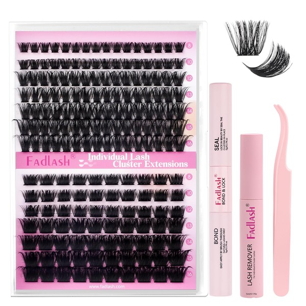 Fadlash Diy Lash Extension Kit 0.07 D Curl Mix 8-16mm