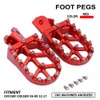 CNC 7075 Aluminum Foot Pegs Footpegs Foot Pedals Rests for