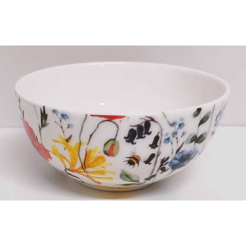 Wildflowers Meadow Cream/Milk Jug and Sugar Bowl Fine Bone China